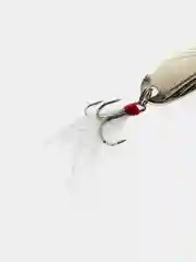 Золотистый хаки рыболовная блесна с тройным крючком,сердцем и с перьями 5г,8г,12г/колеблющаяся блесна