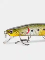 Желтый воблер Minnow для ловли рыбы троллингом, дорожкой или спиннингом, 13 см/13гр