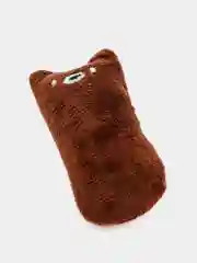 Коричневый плюшевая игрушка с кошачьей мятой