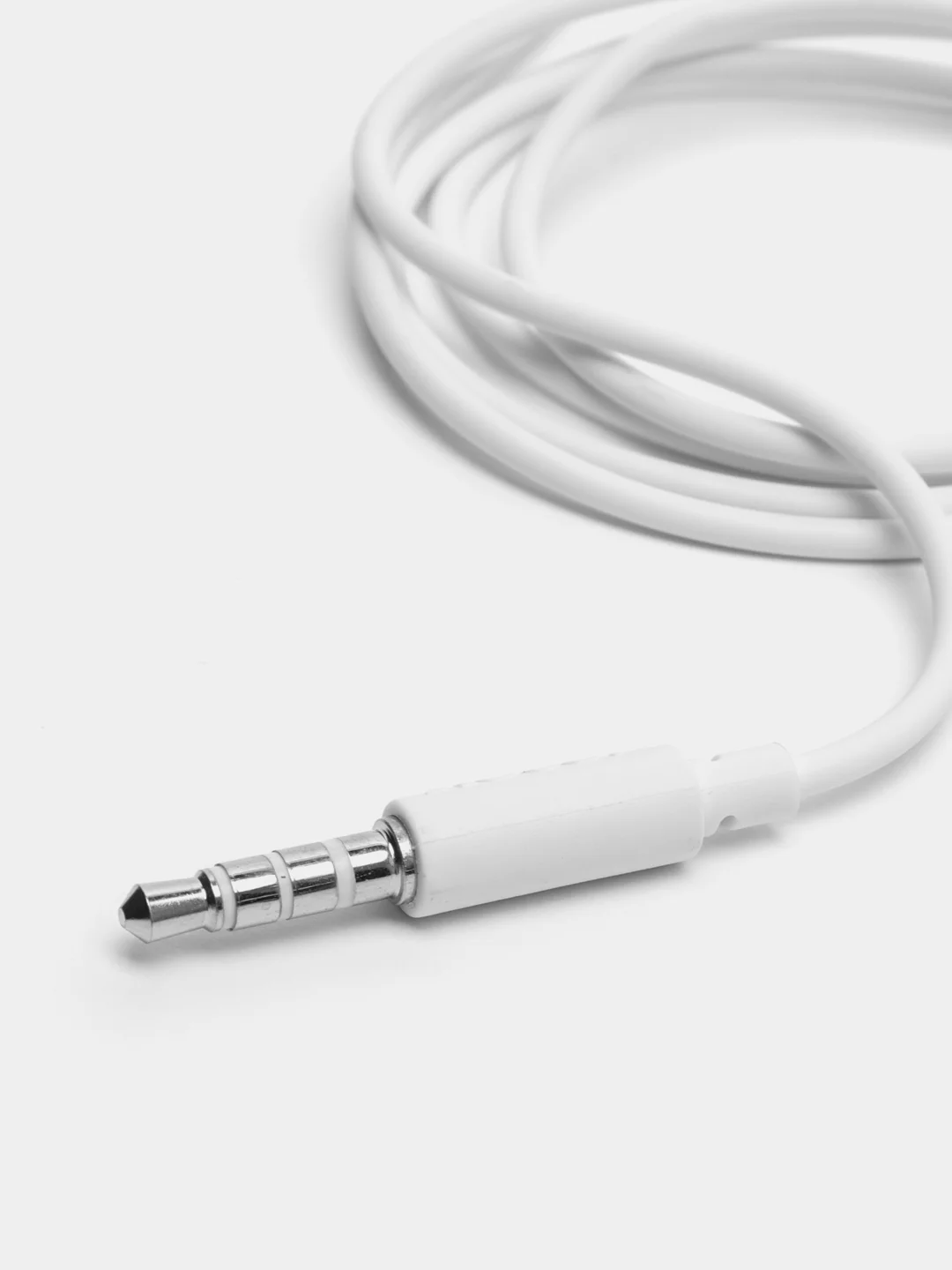 Белый наушники вакуумные проводные Hoco M14, 3.5 Mini Jack, с микрофоном и пультом управления