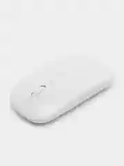 Белый bluetooth беспроводная бесшумная мышь для Smart TV, VR-BOX, смартфона, ноутбука