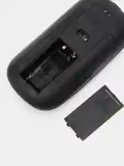 Черный bluetooth беспроводная бесшумная мышь для Smart TV, VR-BOX, смартфона, ноутбука
