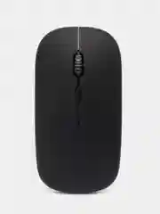 Черный bluetooth беспроводная бесшумная мышь для Smart TV, VR-BOX, смартфона, ноутбука