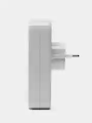 Сетевой адаптер с двойной розеткой и с 2 USB портами