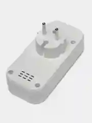 Сетевой адаптер с двойной розеткой и с 2 USB портами