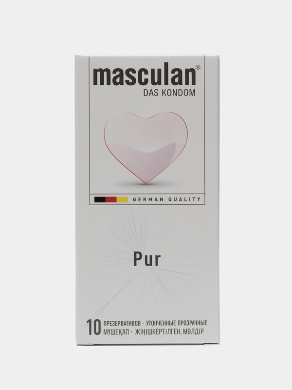 Презервативы Masculan Pur, ултратонкие, 10 штук