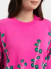 Фуксия костюм: туника и брюки