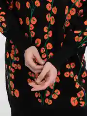 Черный костюм: туника и брюки