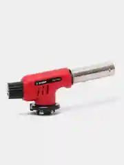 Газовая горелка ЗУБР ГМ-150, с пьезоподжигом, с цанговым соединением, 1300С
