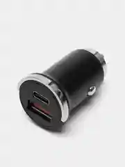 Автомобильное зарядное устройство, 2 USB, Type-C, 3.1 А, прикуриватель в машину