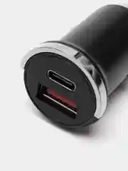 Автомобильное зарядное устройство, 2 USB, Type-C, 3.1 А, прикуриватель в машину