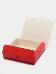 Складная новогодняя коробка подарочная "С новым годом!", 20х18х5 см