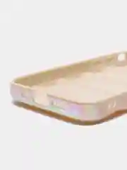 Белый чехол пуховик для iPhone 11 / 12 ProMax / 13 Pro Max на айфон про макс