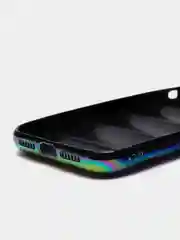 Пурпурный чехол пуховик для iPhone 11 / 12 ProMax / 13 Pro Max на айфон про макс