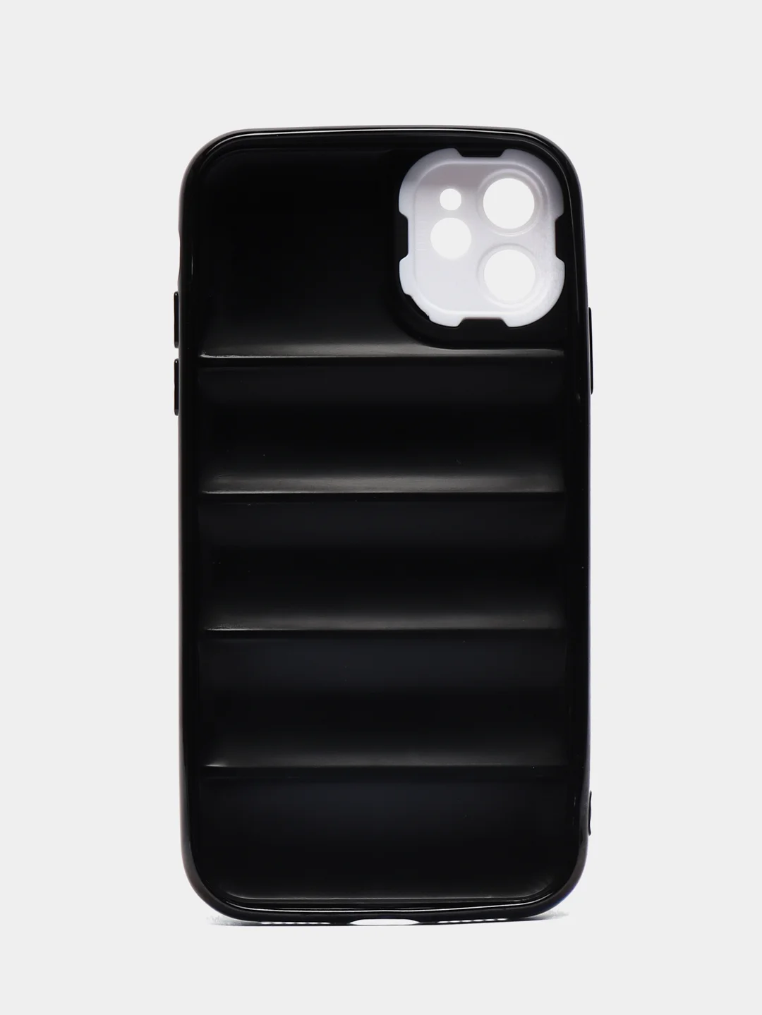 Пурпурный чехол пуховик для iPhone 11 / 12 ProMax / 13 Pro Max на айфон про макс