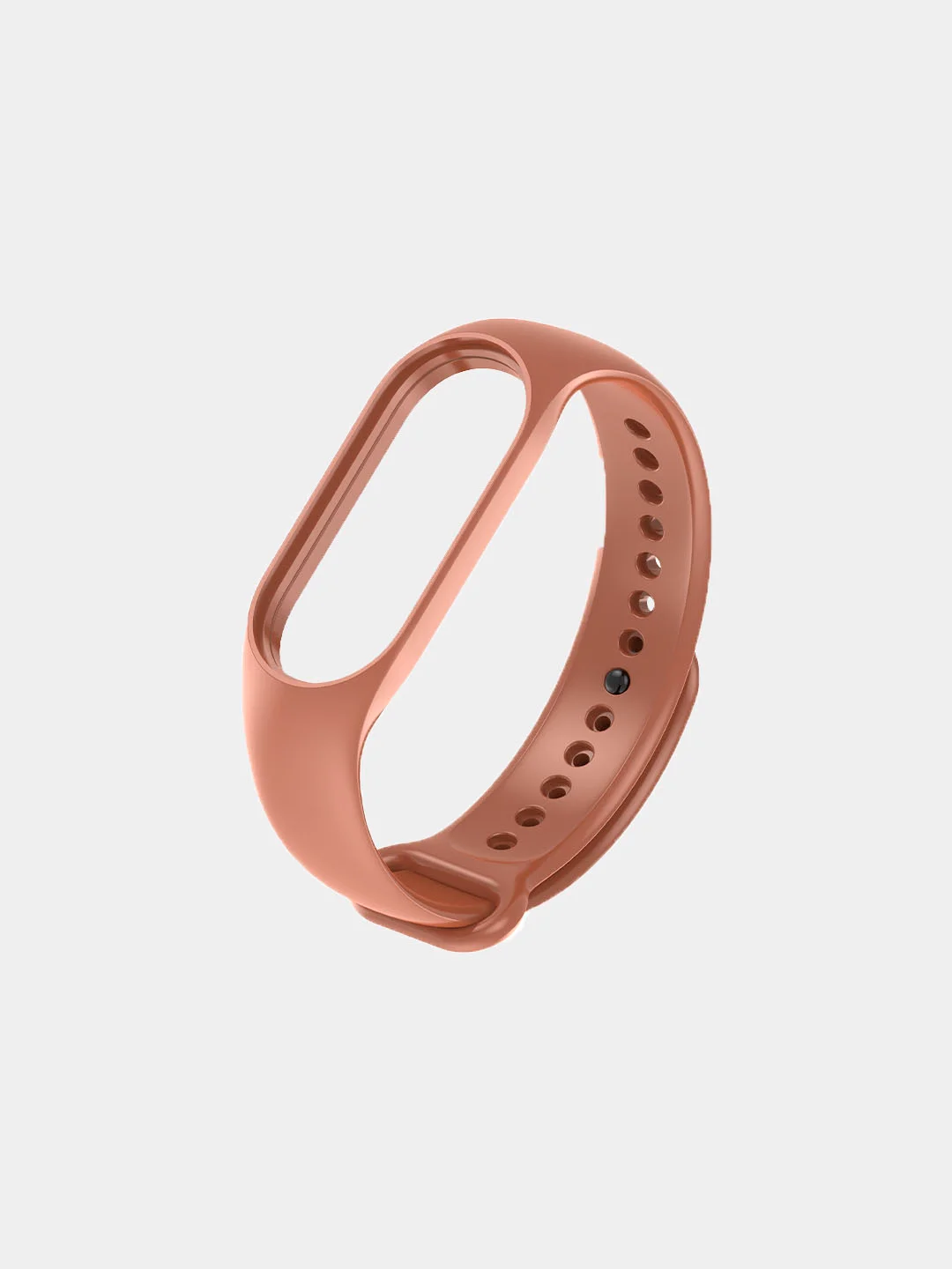 Бежевый силиконовый ремешок Xiaomi Mi Band 5,6