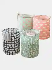 Бирюзовый корзина для белья и игрушек, 35*45 см