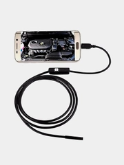 Гибкий USB-эндоскоп, камера для диагностики
