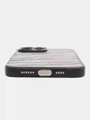 Серый чехол для IPhone 12, 13, Pro, Pro Max, силиконовый, с принтом