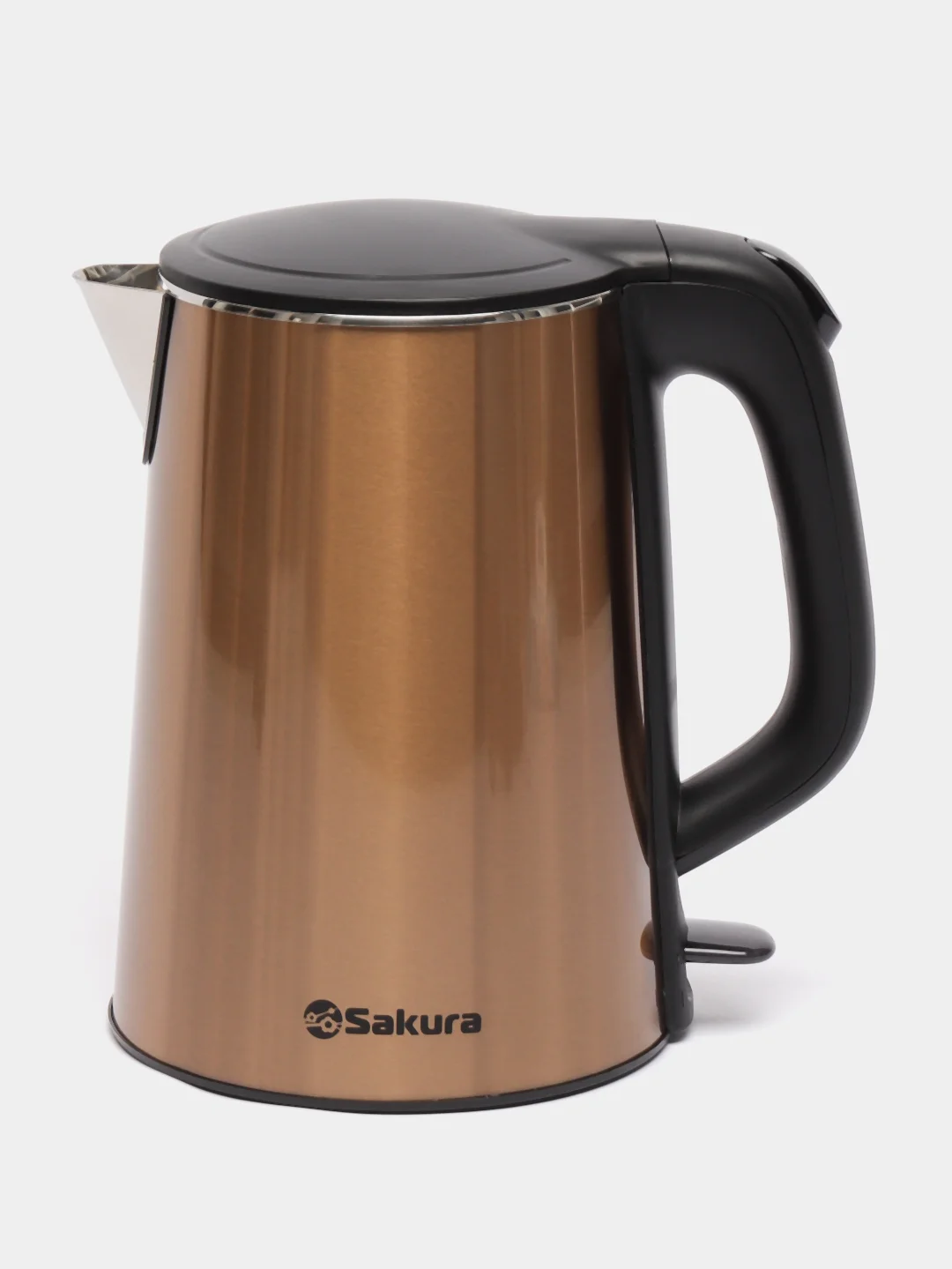 Бронзовый чайник электрический Sakura SA-2156G, 1500-1800Вт