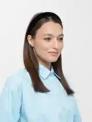 Розовый ободок для волос бархатный