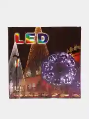 Алый гирлянда-нить светодиодная, 40 м
