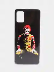 Терракотовый чехол Samsung Galaxy A51, Самсунг Галакси А51 силиконовый с рисунком автомобили