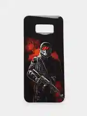 Терракотовый чехол Samsung Galaxy S8+ / S8 Plus, Самсунг Галакси С8+ / С8 Плюс силиконовый с рисунком