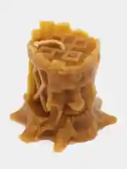Желтый свечи с рунами, защитные