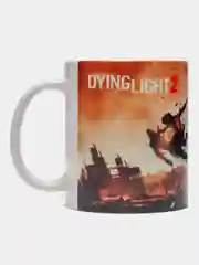 Кружка по игре Dying Light 2 (Даинг лайт 2), белая, 330 мл