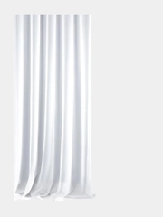 Тюль Loluno Home Textile, крепление лента