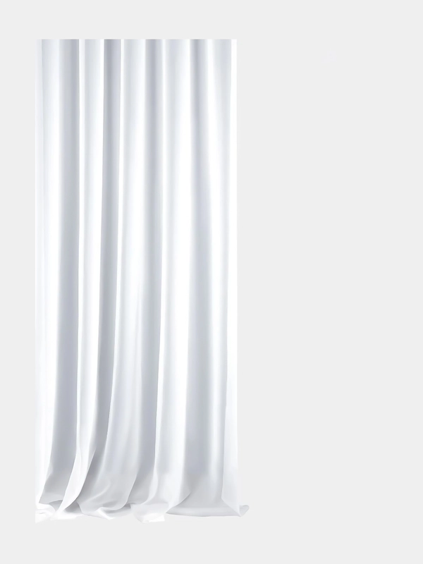 Тюль Loluno Home Textile, крепление лента