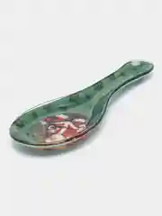 Зеленый подставка под ложку, новогодняя