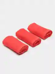 Коралловый полотенце кухонное вафельное