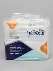 Подгузники трусы для взрослых Predo Adult, впитывающее белье размер М, 15 штук