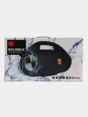 Черный колонка портативная Booms Box Daux, 30 см