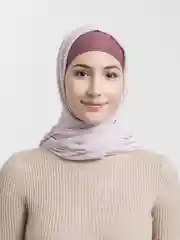 Пудровый хиджаб