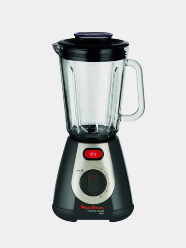 Блендер стационарный MOULINEX Faciclic Maxi LM233A32, 600Вт, 2л