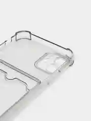 Серый чехол карточница iPhone 11, 12, 12 Pro, 12 Pro Max, 13 Pro, 13 Pro Max, 13 Mini, Honor X8