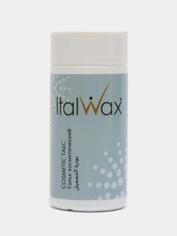 Тальк для депиляции воском и шугаринга ITALWAX 50г, тальк косметический