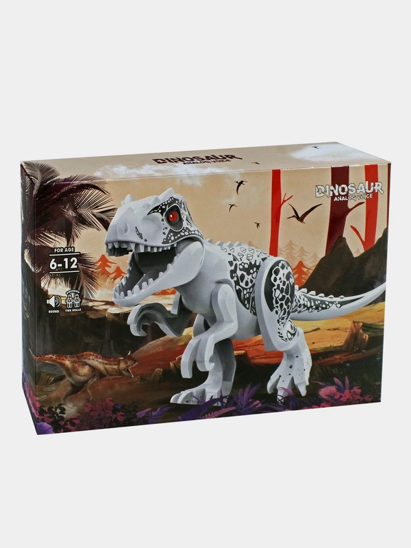 Игрушка конструктор "Динозавр", со звуковыми эффектами