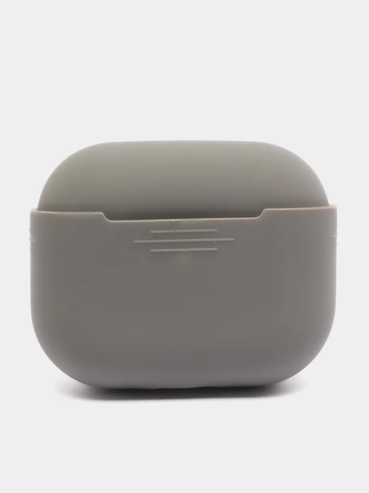 Серый силиконовый чехол для AirPods 3 поколения 2021