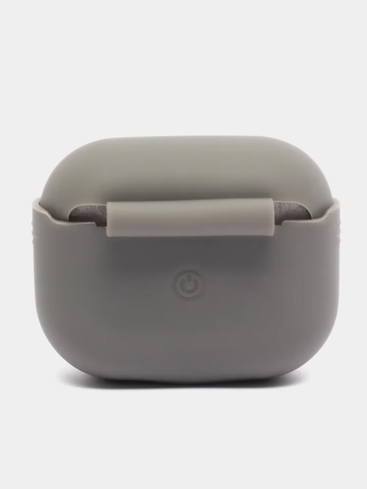 Серый силиконовый чехол для AirPods 3 поколения 2021