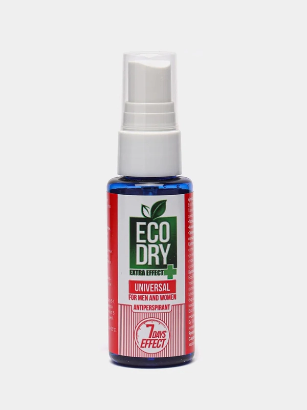 Антиперспирант длительного действия ECO DRY, от 3 до 15 дней