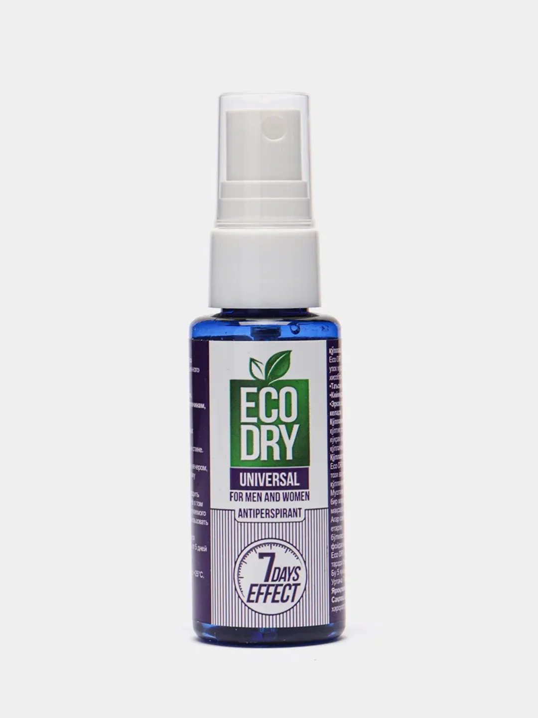 Фиолетовый антиперспирант длительного действия ECO DRY, от 3 до 15 дней