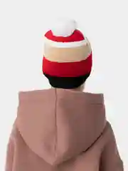 Черный шапка зимняя, детская, новогодняя