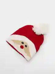 Багровый шапка зимняя, детская, новогодняя