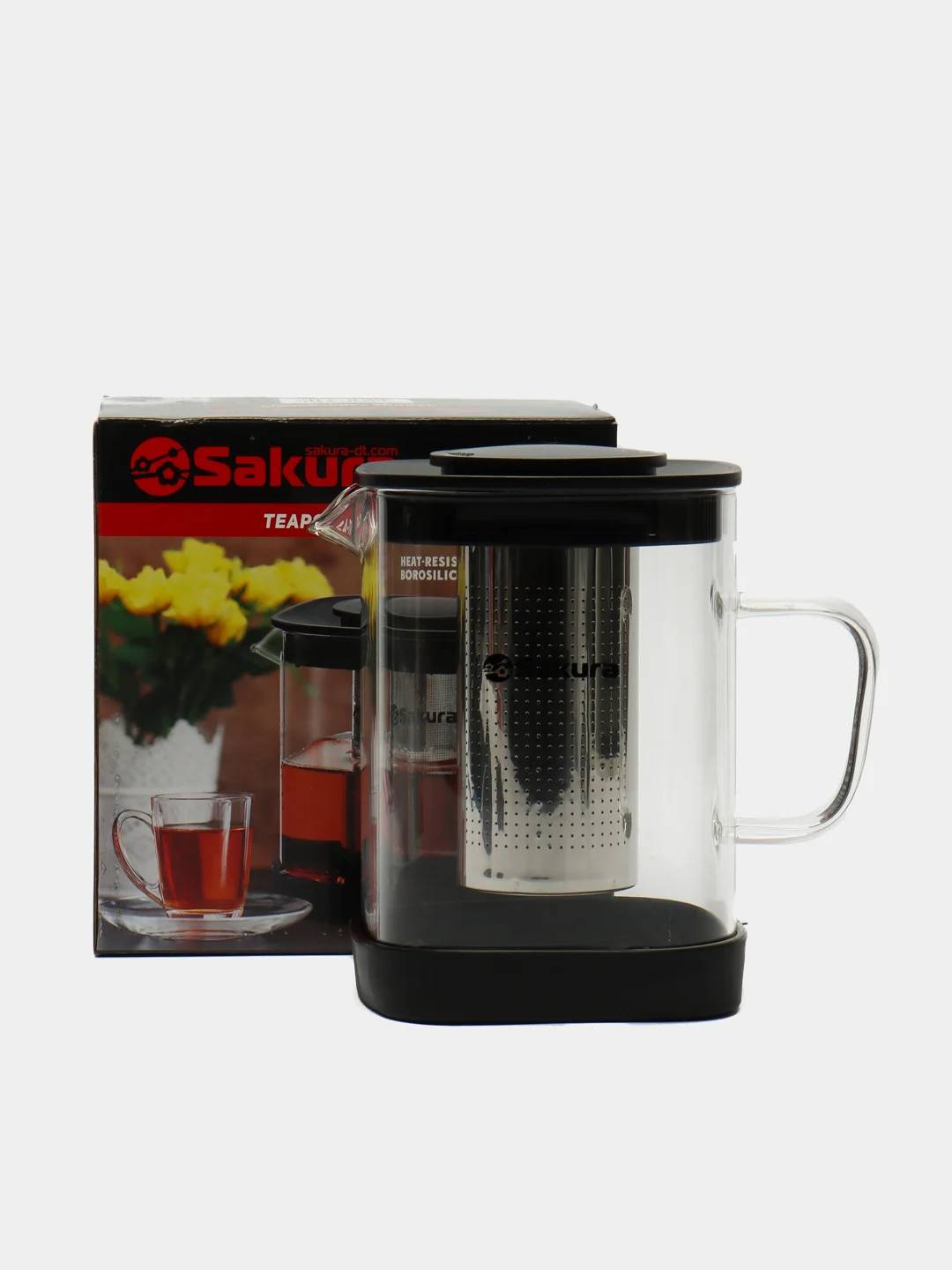 Заварочный чайник Sakura SA-TP01-10, 1.0 л