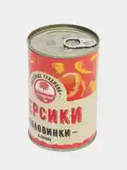 Персики HUNGROW, половинки, в сиропе, 410 г