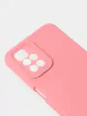Пудровый чехол для Redmi 10 матовый, с дополнительной защитой камеры